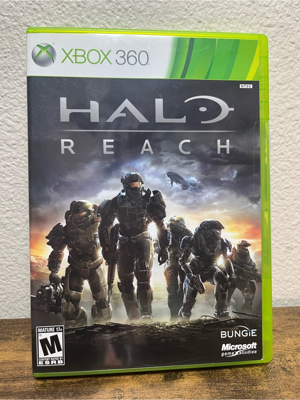 Microsoft Xbox 360 Halo: Reach - Game, Green Case and Manuel